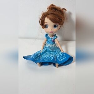 2018 Disney Jr Just Play Sophia the First Royal Crystal Dress doll 11"